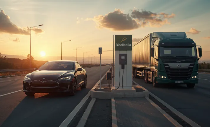 Alternative fuels for vehicles pros and cons of biodiesel vs electric comparison scene