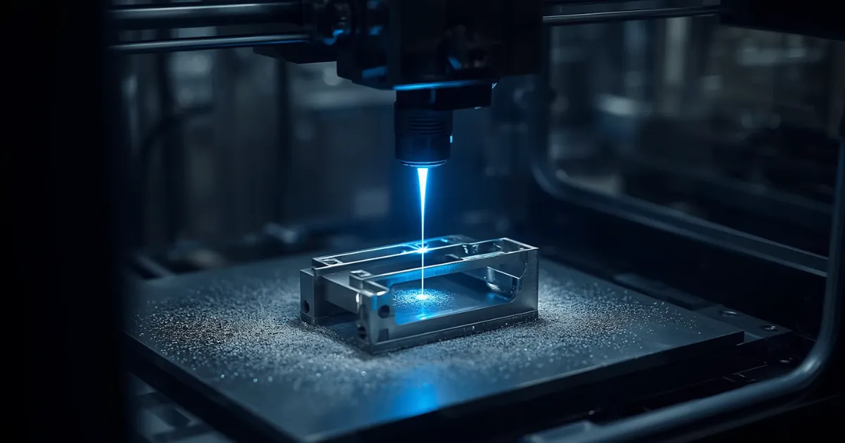 3D printing aerospace metal parts on a laser powder bed fusion machine